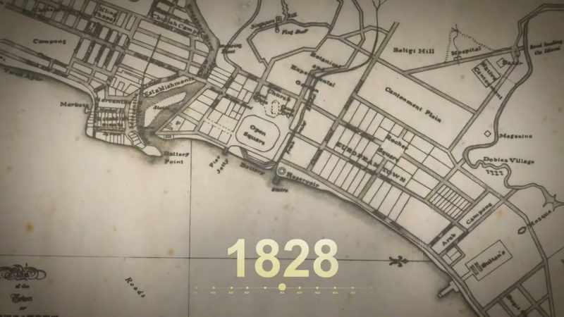 There's a clue in this map
