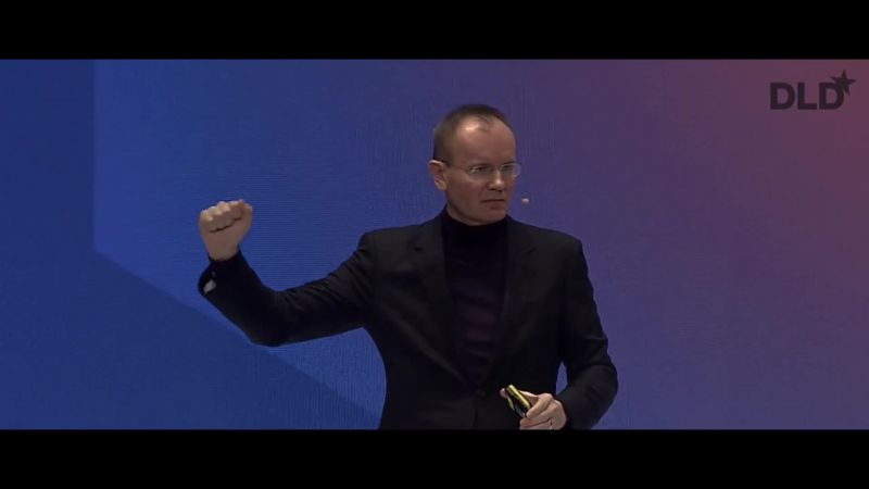 There's a company founder dressed