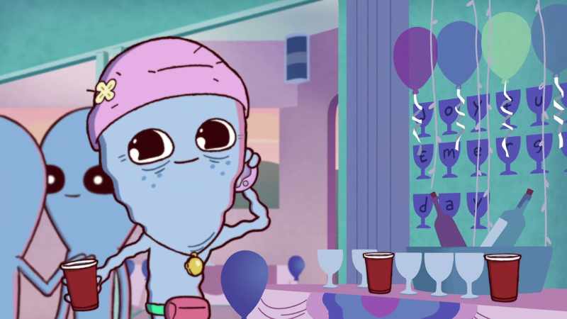 There's a deception party for my super offspring
