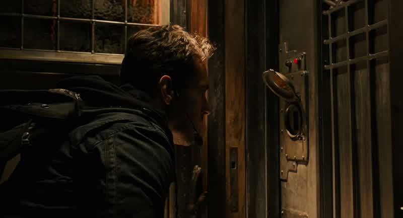 There's a fingerprint lock on the door