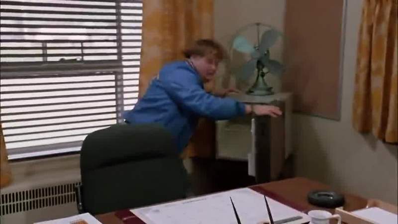 There's even a fridge