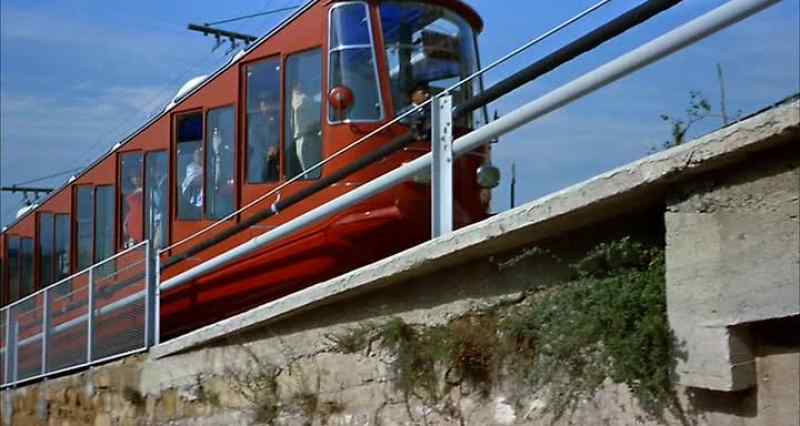 There's a funicular railway that takes you sightseeing