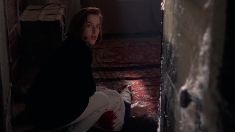 There's a gunshot wound to her heart