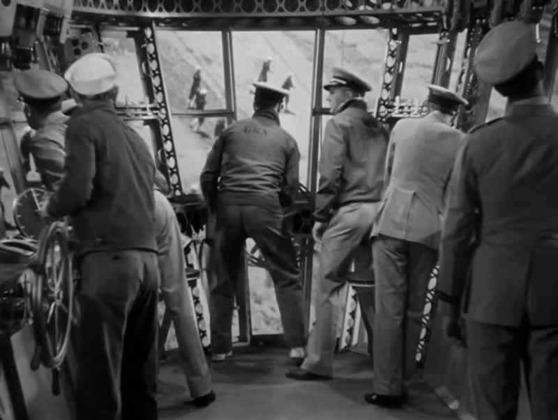 There's a man on our starboard trail, sir