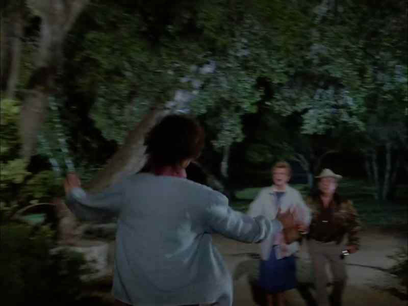 There's a man! There's a man in there!