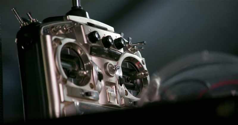 There's a radio controlled receiver that gets signals from my transmitter
