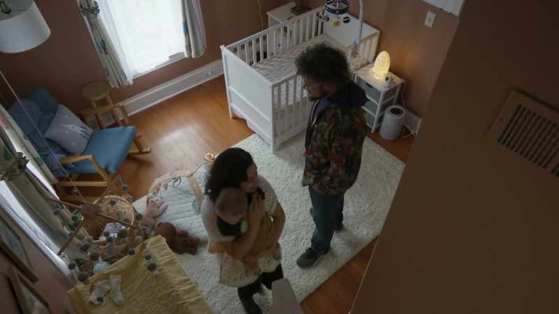 There's even a robot baby that they leave overnight