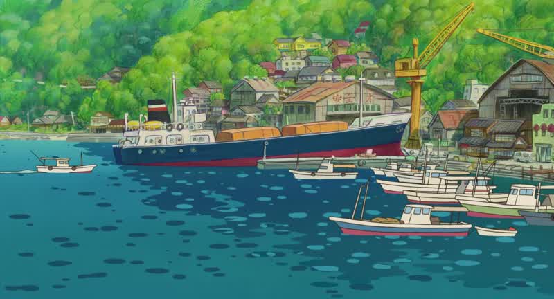 There's a ship headed for dry dock