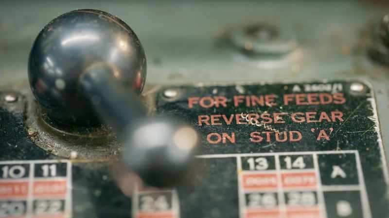 There's a slightly poetic element to machine tools