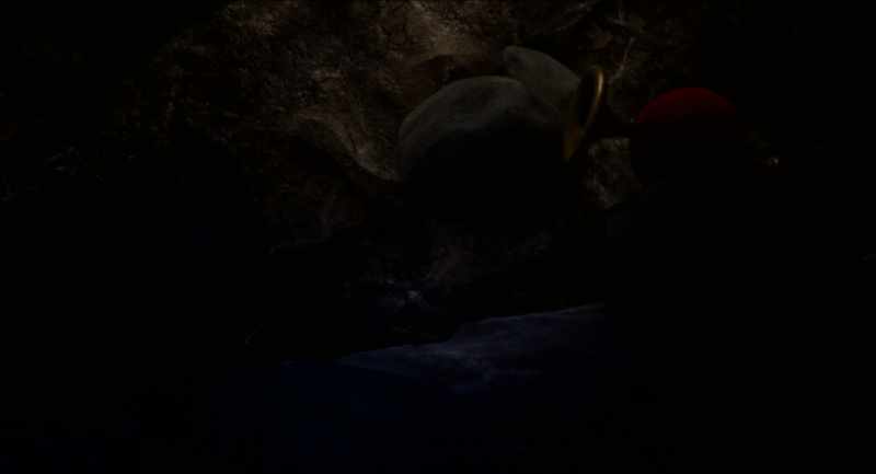 There's a Smurf Easter egg that we just passed by there