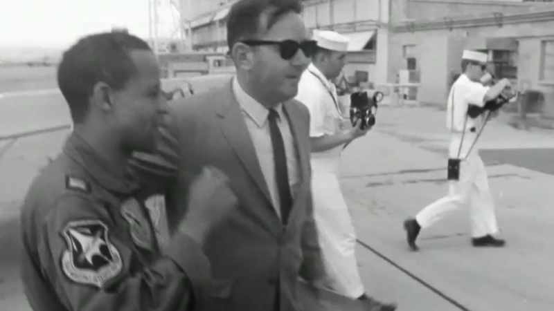 There's a young black pilot ready to start training