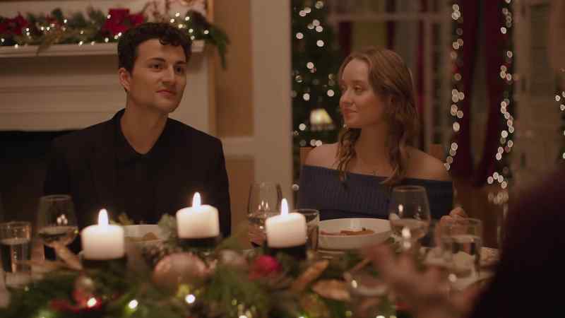 There's gifts and decorations