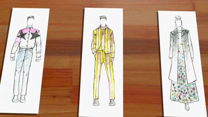 There's gonna be tailoring, which will be a striped suit