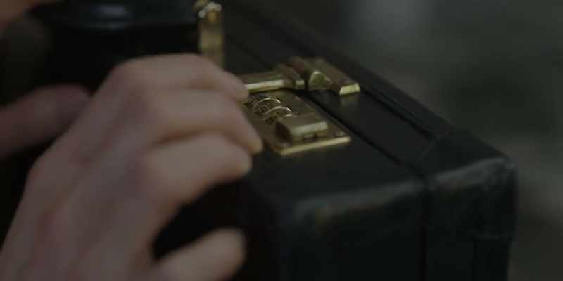 There's just a noticeable mark that can help you find it quicker