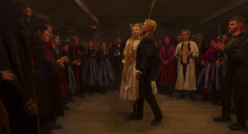 There's never been such a wedding in Lipce