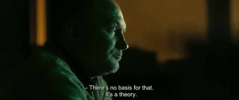 There's no basis for that. - It's a theory