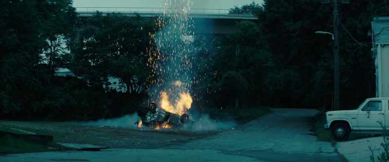 There's no gasoline! How would it catch fire?