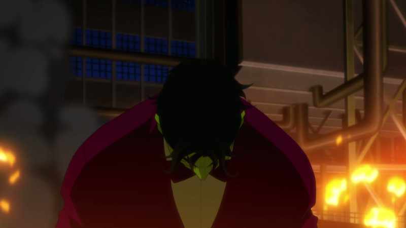 There's no one left to protect you, Masked Manhunter. (GROWLS)