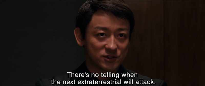 There's no telling when the next extraterrestrial will attack
