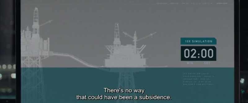 There's no way that could have been a subsidence