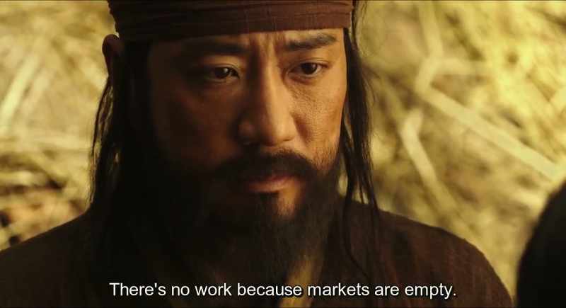 There's no work because markets are empty