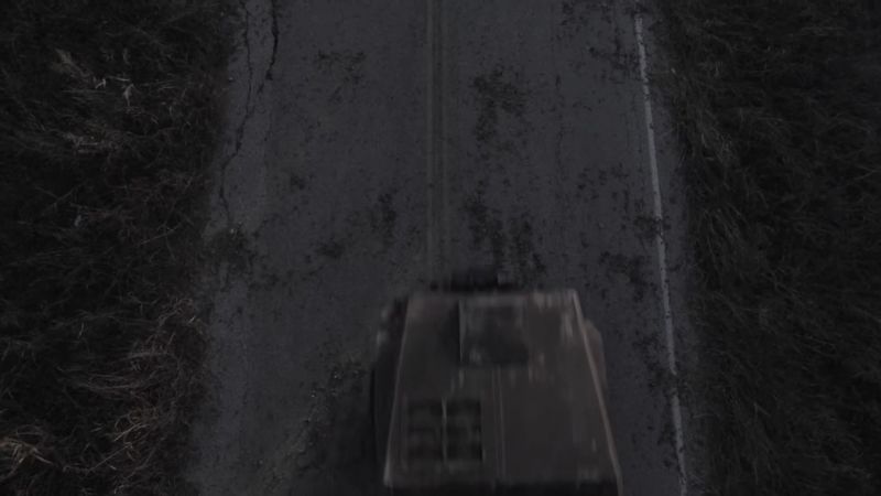 There's somebody up ahead. What?