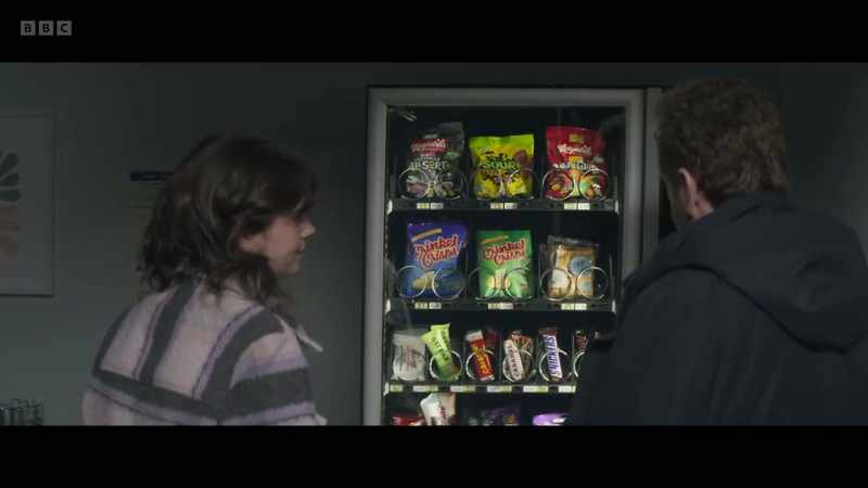 There's something about hospitals that makes me hungry for crisps