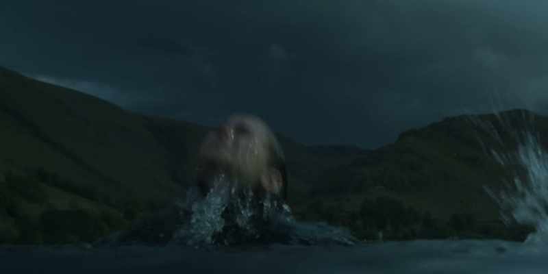 There's something in the water. Get her out! Get her out!