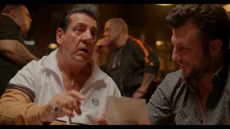 There's my son fucking Fredo. - Yeah. Thanks, pop