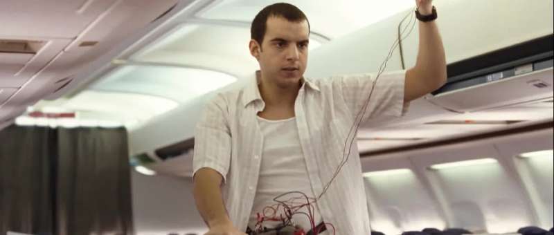 There's the passenger he stabbed