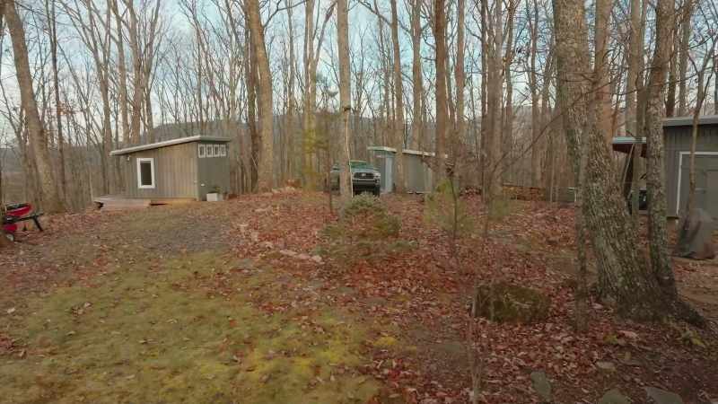 There's the pottery shed, the tool shed