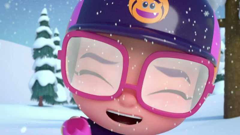 There's too much snow. I can't see Mo and Bo