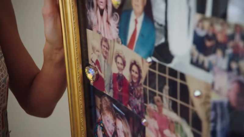 There's me with Nancy Reagan and my parents