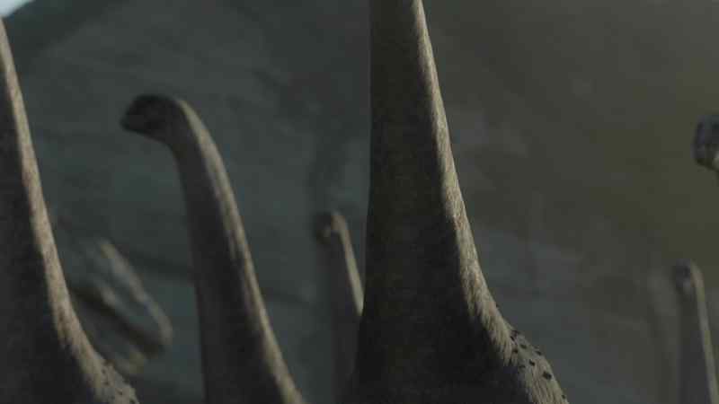 These Alamosaurs are a hundred feet long