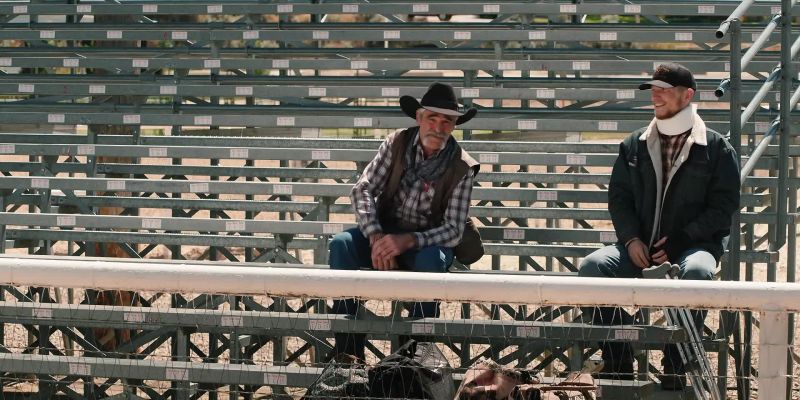 These barrel racers is hands, I'll say that
