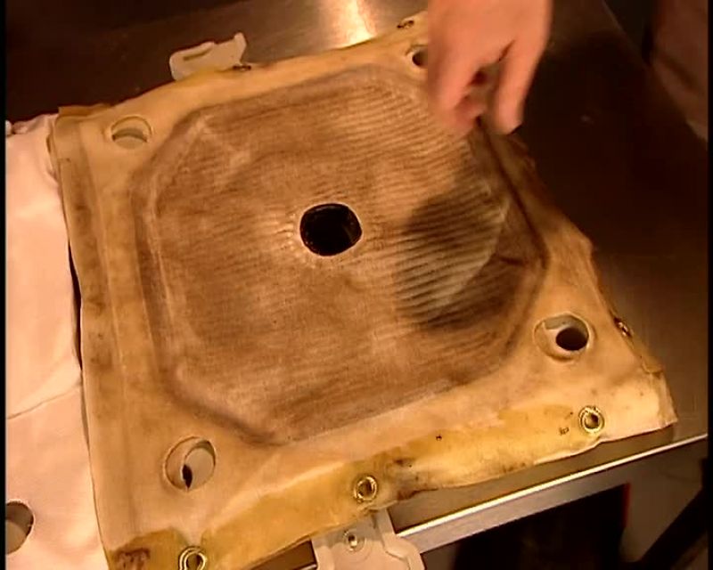 THESE CLOTH FILTERS ALLOW THE