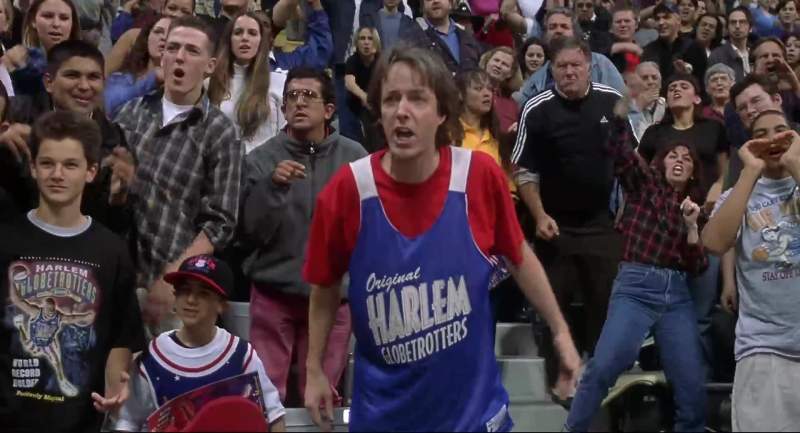 These kids came here to see the globetrotters win