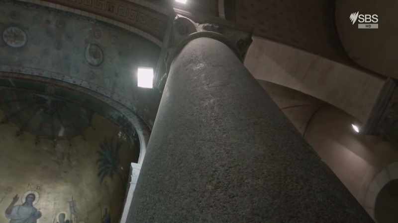 These were originally nine metres tall