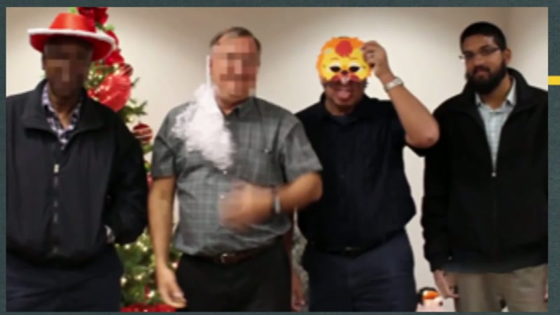 These same colleagues gave him a baby shower
