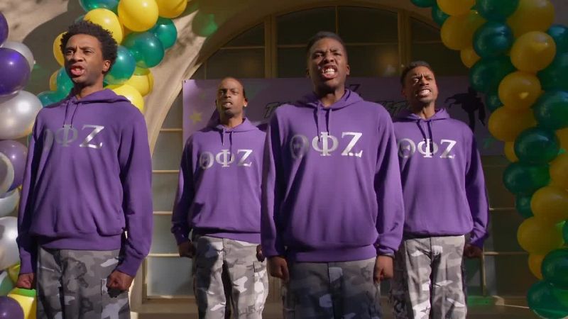 Theta Phi Zeta step. Zeta step