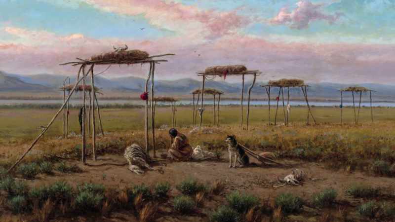 They had a continuous grave