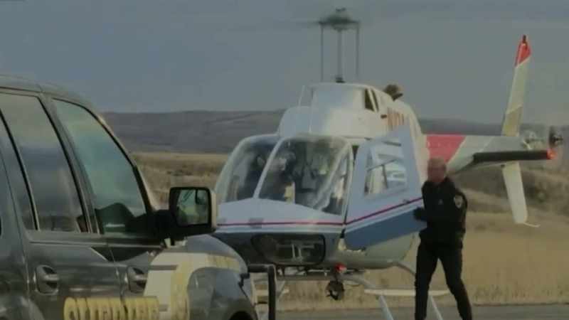 They had a drone, they had a helicopter