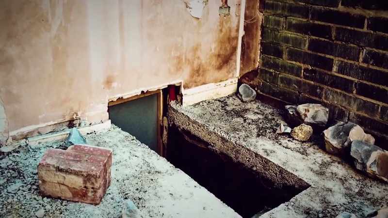 They had a feeling that, down in the dark cellar