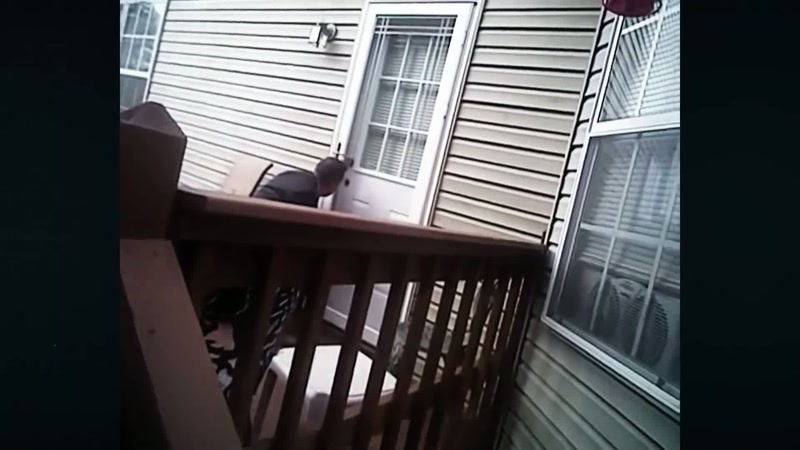 They were able to determine that the doorknob in the back