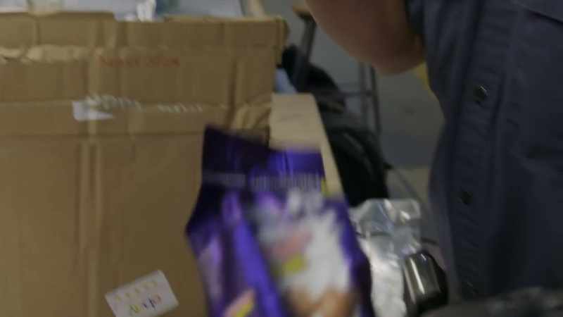 They actually did send real candy with it