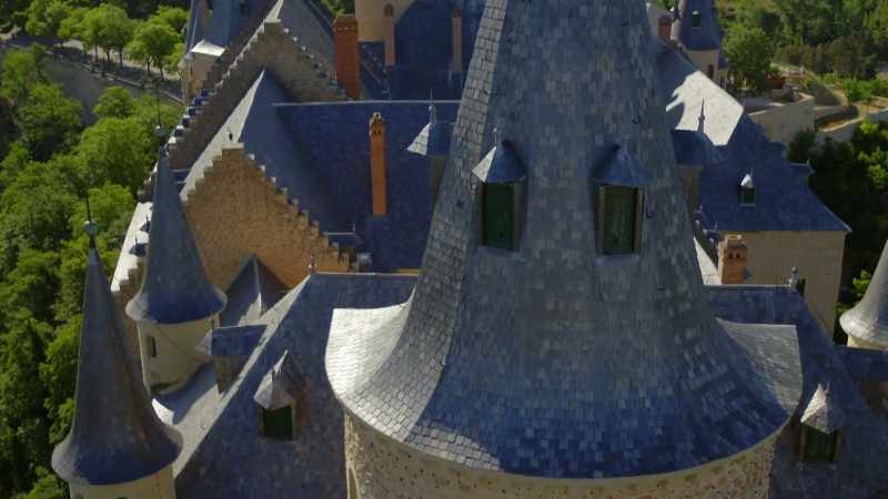 They were added almost 400 years after the castle was first built