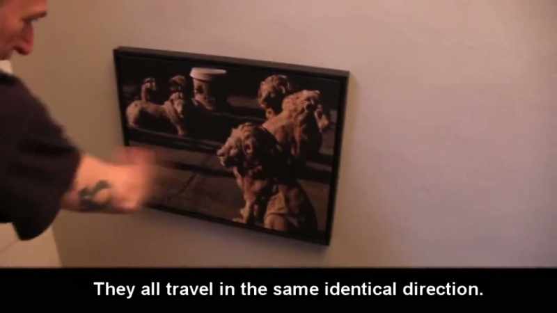They all go in exactly the same direction
