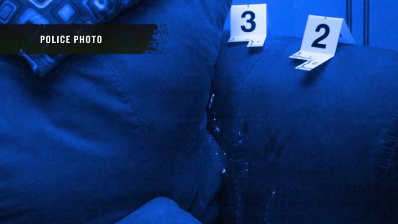 They also found blood later identified