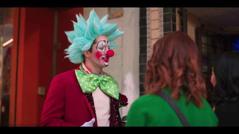 They appear magically the closer I, Corbin the Clown