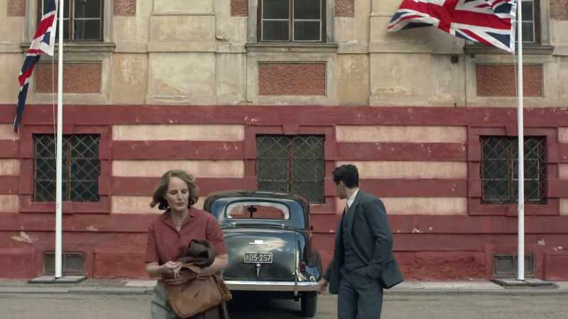 They are shooting some poor bastards, putting them in Polish